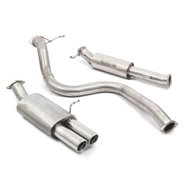 Cobra Fiesta ST180 3 Inch Cat Back Exhaust - Non Resonated - Fiesta ST180 Mk7