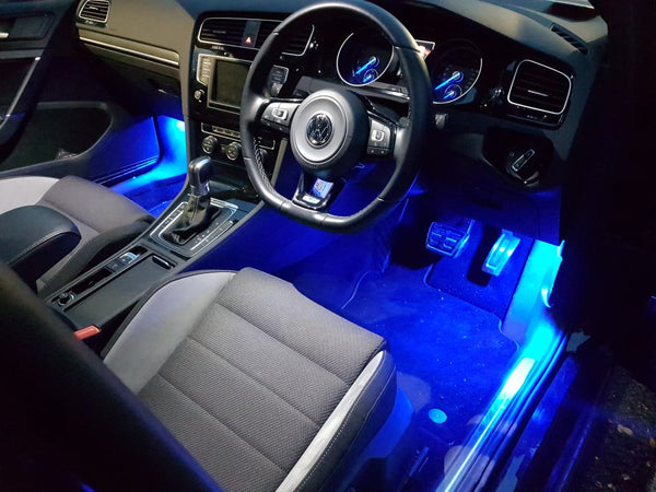 VOLKSWAGEN GOLF MK7/7.5 R GTI RLINE LED FOOTWELL LIGHTING