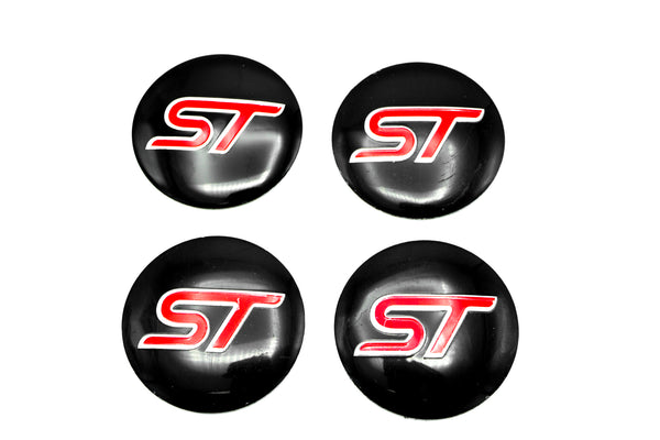 ST GEL BADGE WHEEL CAP COVERS